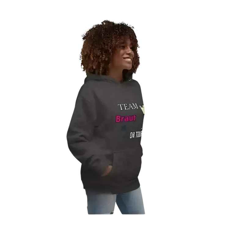 Grafik Damen Hoodie für Junggesellinnenabschied, Mädelsabend, in S bis 3XL, bequemer Kapuzenpullover von BUYATHOME24