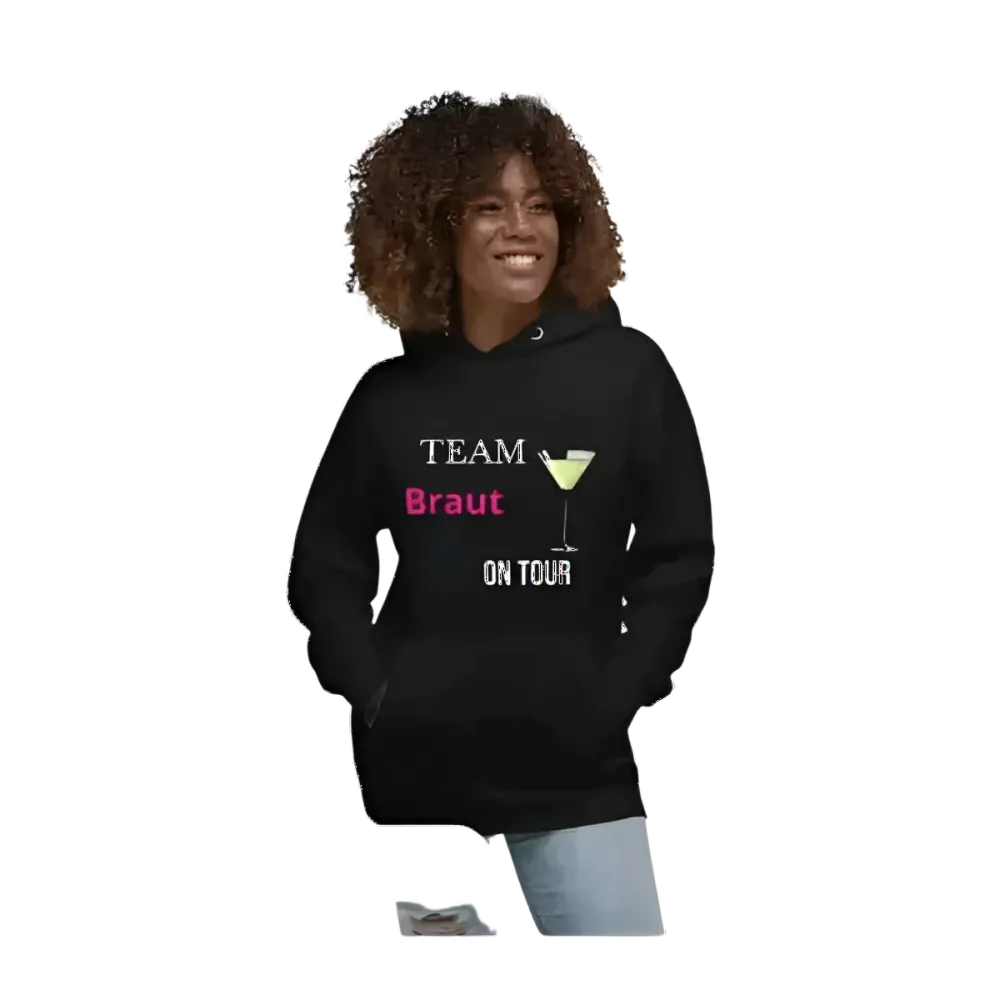 Grafik Damen Hoodie für Junggesellinnenabschied, Kapuzenpullover in S bis 3XL, bequemer Mädelsabend Hoodie von BUYATHOME24