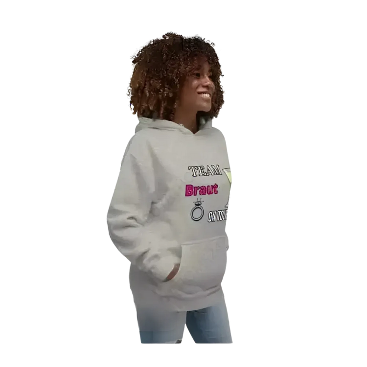 Grafik Damen Hoodie für Junggesellinnenabschied und Mädelsabend, in S bis 3XL, mit auffälligem Design, von BUYATHOME24