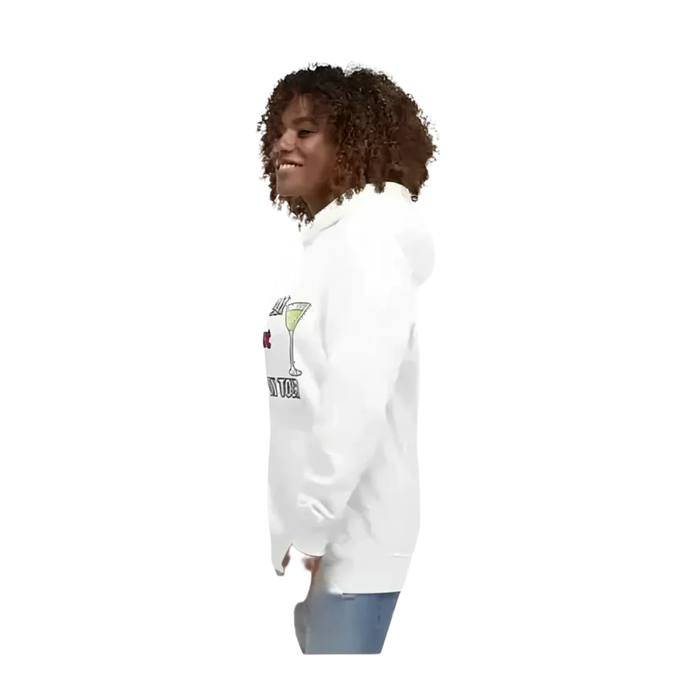 Grafik Damen Hoodie für Junggesellinnenabschied, Mädelsabend, in S bis 3XL, mit lustigem Design, von BUYATHOME24
