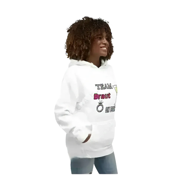 Grafik Damen Hoodie für Junggesellinnenabschied, Mädelsabend, in S bis 3XL, bequemer Kapuzenpullover in verschiedenen Größen