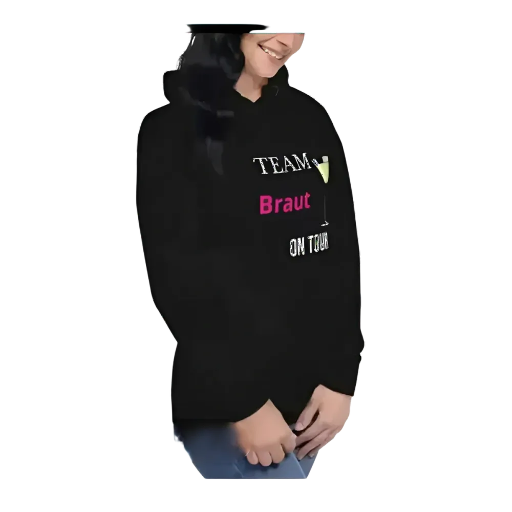 Grafik Damen Hoodie für Junggesellinnenabschied, Mädelsabend, in S bis 3XL, bequemer Kapuzenpullover von BUYATHOME24.