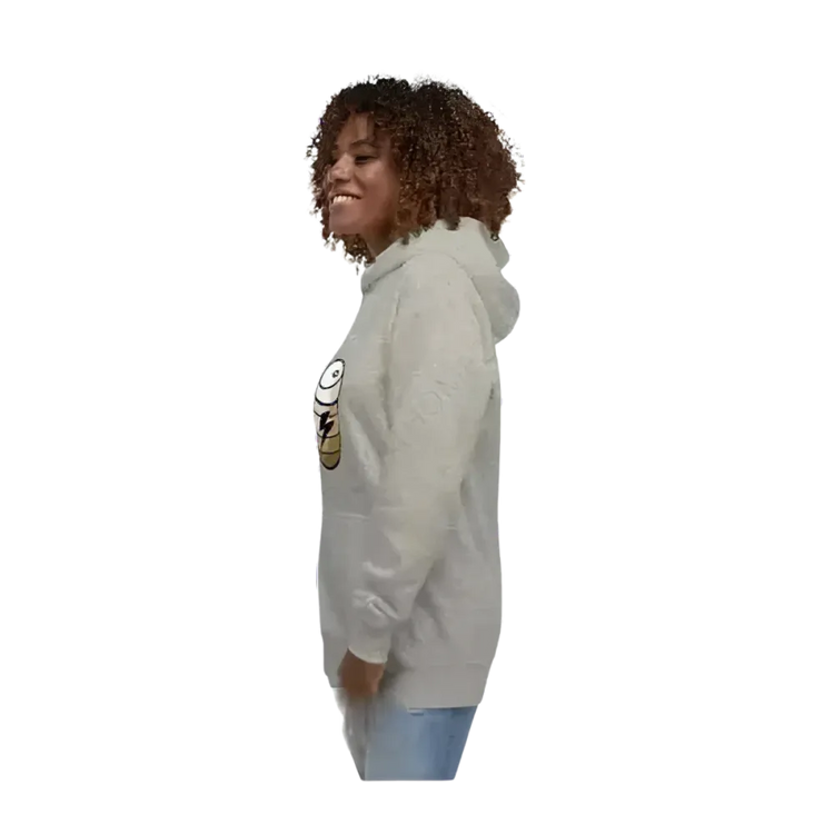 Grafik Damen Hoodie mit Kaffeespruch, Kapuzenpullover in den Größen S bis 3XL, bequem und stylisch von BUYATHOME24.
