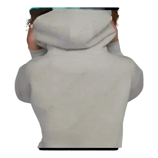 Grafik Damen Hoodie mit Kaffeespruch in verschiedenen Größen, bequemer Kapuzenpullover von BUYATHOME24, für Damen, S bis 3XL