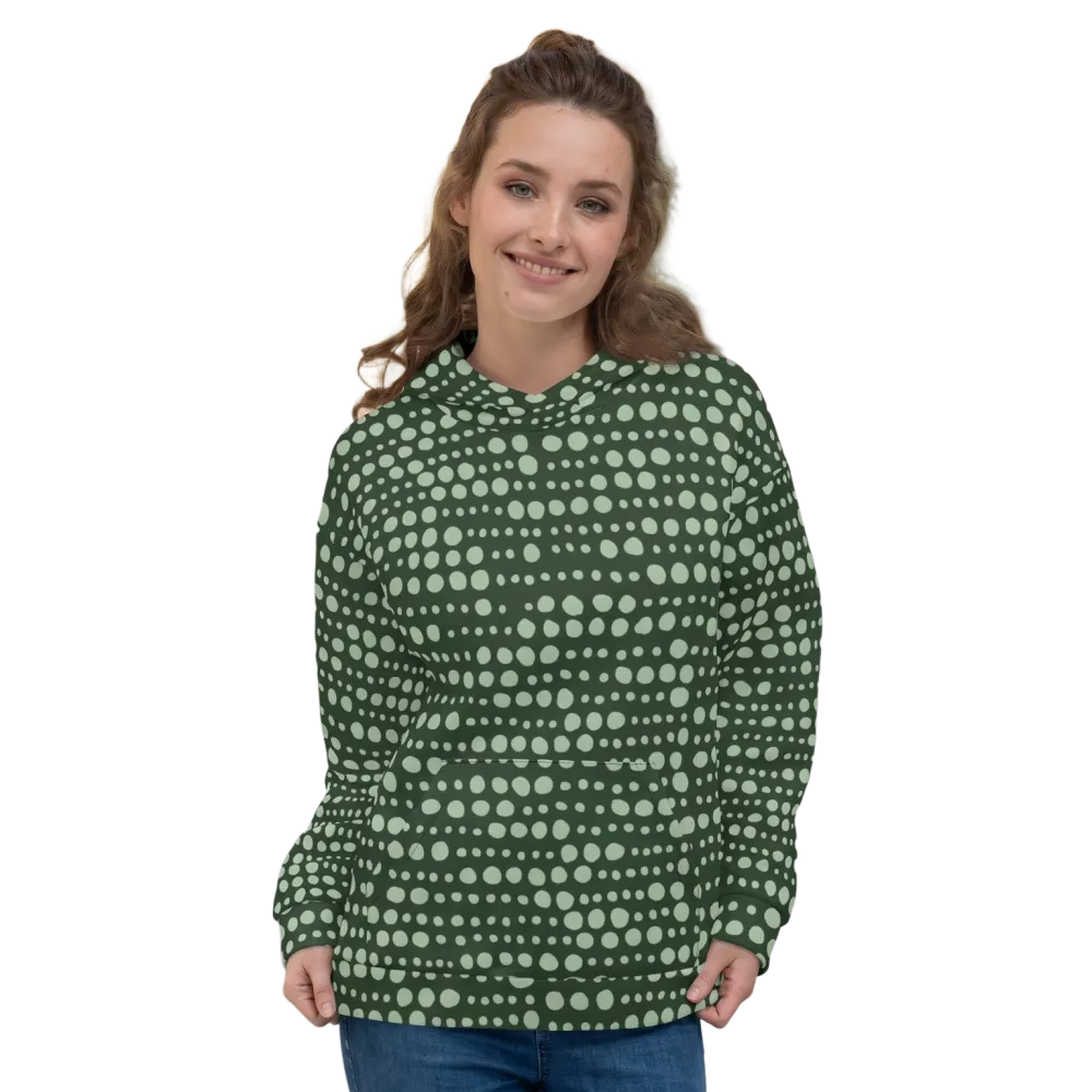 Unisex Kapuzenpullover Damen Hoodie mit buntem Allover-Print, langärmlig, bequem, in XS bis 3XL, von BUYATHOME24