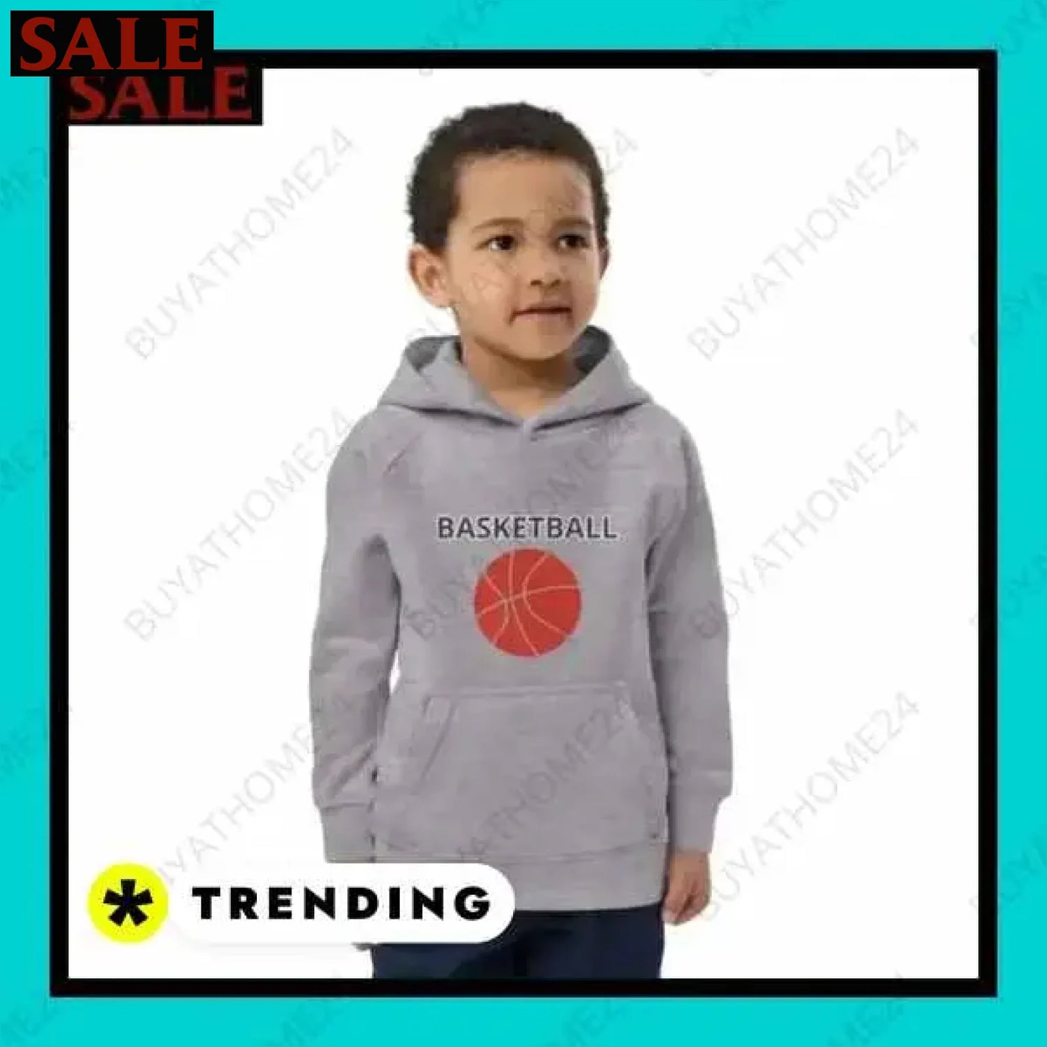 • Kapuzenpullover I Kinder Hoodie 4 Jahre - 12 Jahre  Textildruck BUYATHOME24, T-Shirts BUYATHOME24, Hoodies BUYATHOME24,  Hosen BUYATHOME24, Jacken BUYATHOME24, Schuhe BUYATHOME24