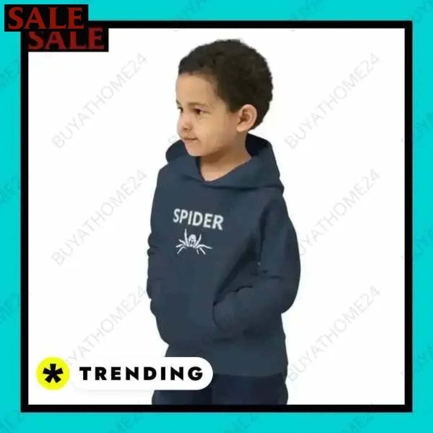 • Kapuzenpullover I Kinder Hoodie 4 Jahre - 12 Jahre  Textildruck BUYATHOME24, T-Shirts BUYATHOME24, Hoodies BUYATHOME24,  Hosen BUYATHOME24, Jacken BUYATHOME24, Schuhe BUYATHOME24