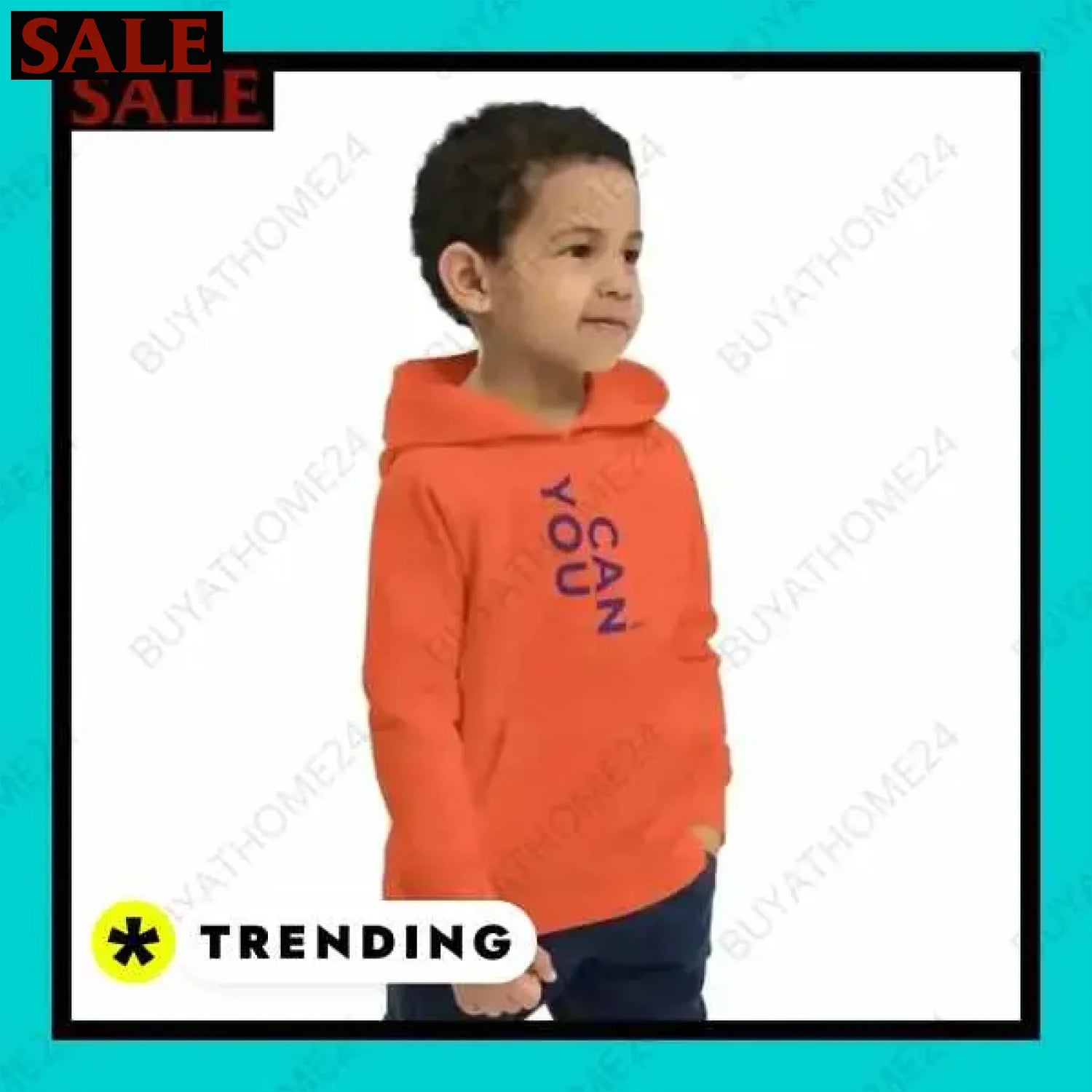 • Kapuzenpullover I Kinder Hoodie 4 Jahre - 12 Jahre  Textildruck BUYATHOME24, T-Shirts BUYATHOME24, Hoodies BUYATHOME24,  Hosen BUYATHOME24, Jacken BUYATHOME24, Schuhe BUYATHOME24