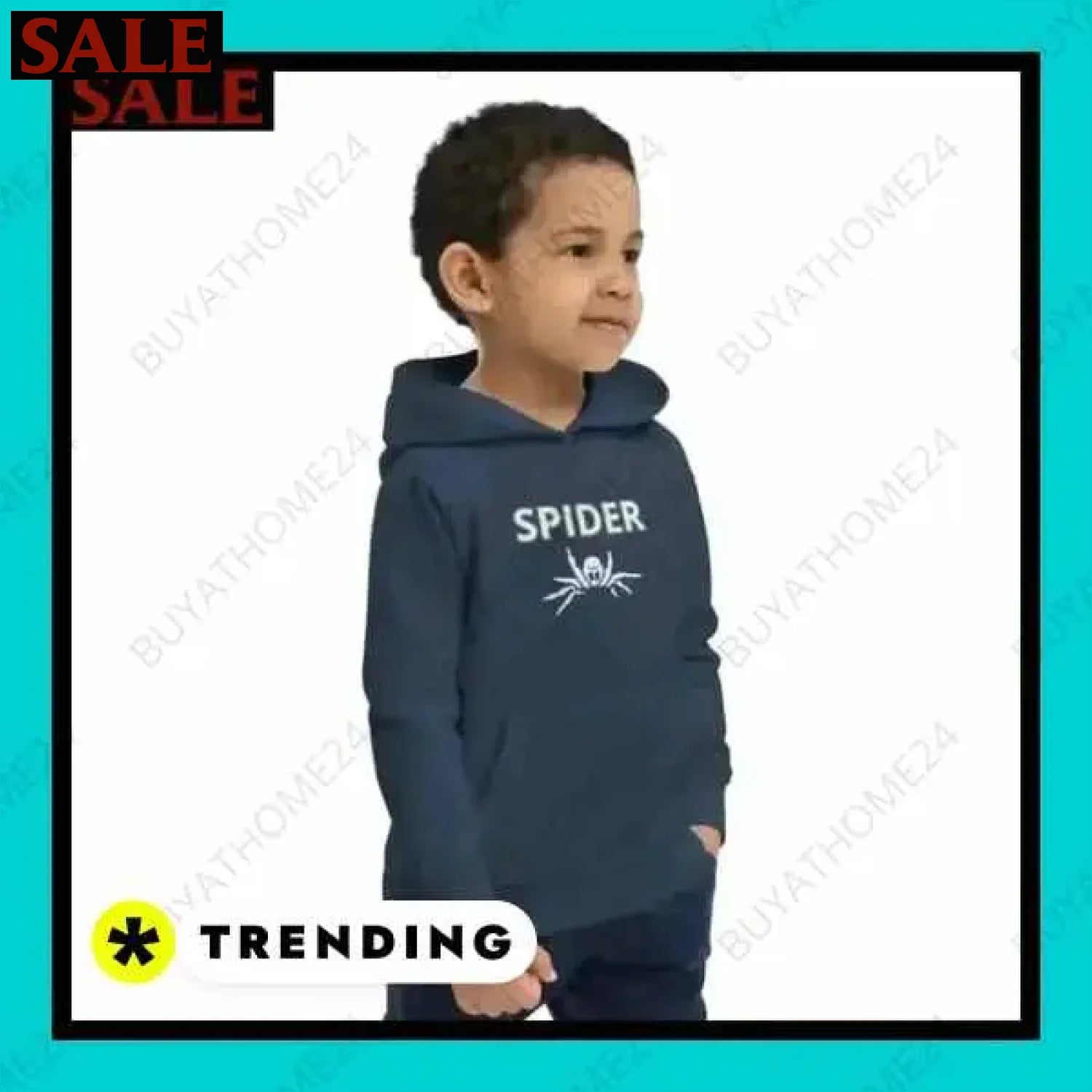 • Kapuzenpullover I Kinder Hoodie 4 Jahre - 12 Jahre  Textildruck BUYATHOME24, T-Shirts BUYATHOME24, Hoodies BUYATHOME24,  Hosen BUYATHOME24, Jacken BUYATHOME24, Schuhe BUYATHOME24