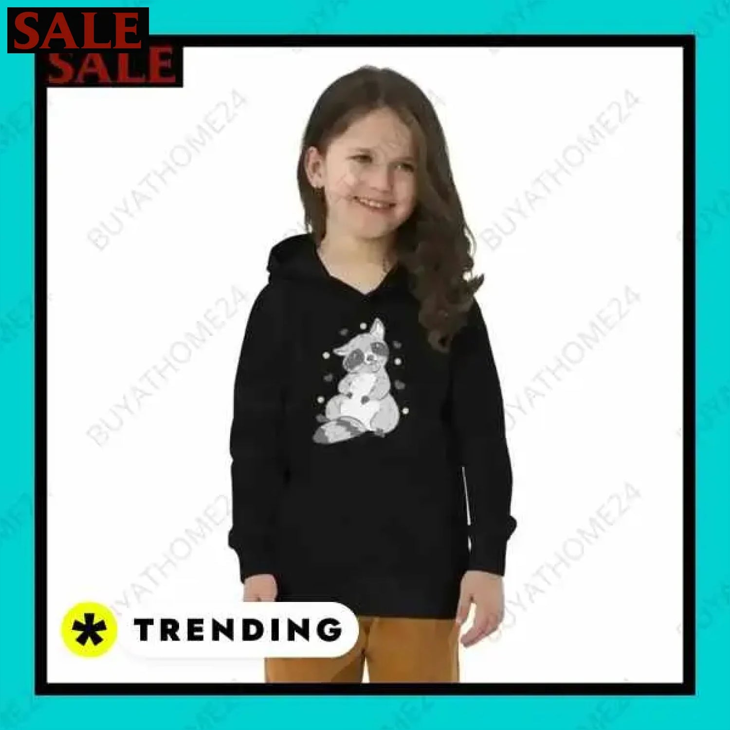 • Kapuzenpullover I Kinder Hoodie 4 Jahre - 12 Jahre  Textildruck BUYATHOME24, T-Shirts BUYATHOME24, Hoodies BUYATHOME24,  Hosen BUYATHOME24, Jacken BUYATHOME24, Schuhe BUYATHOME24