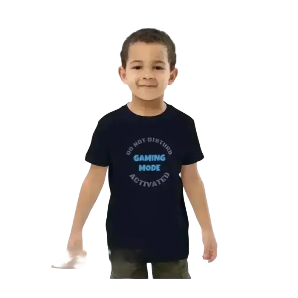 Kinder Rundhalsshirt mit Grafik, Unisex T-Shirt aus Baumwolle für Jungen und Mädchen, Alter 3-14 Jahre, BUYATHOME24