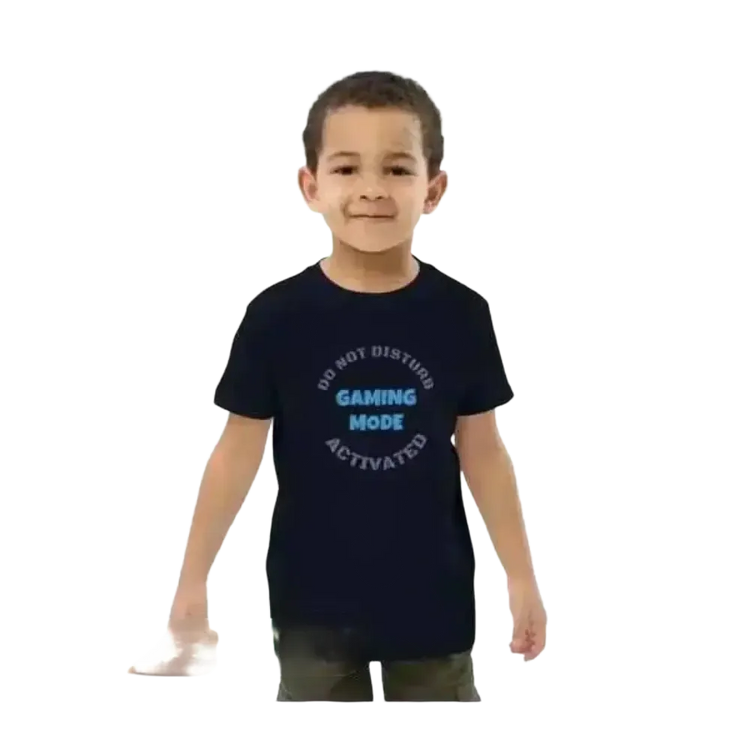Kinder Rundhalsshirt mit Grafik, Unisex T-Shirt aus Baumwolle für Jungen und Mädchen, Alter 3-14 Jahre, BUYATHOME24