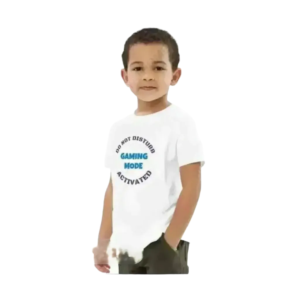 Kinder-Rundhals-Shirt von BUYATHOME24, Unisex Grafik-T-Shirt aus Baumwolle für Jungen im Alter von 3 bis 14 Jahren.