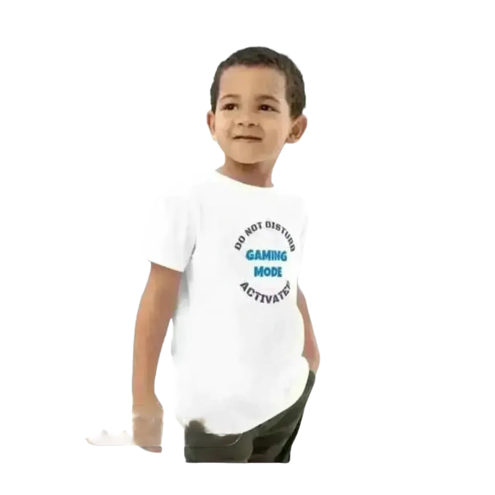 Kinder Rundhalsshirt mit Grafik, Unisex Baumwolle T-Shirt für Jungen und Mädchen, 3-14 Jahre, von BUYATHOME24