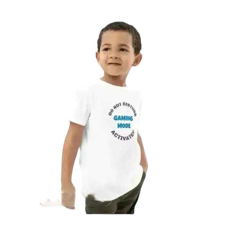 Kinder Rundhalsshirt mit Grafik, Unisex Baumwolle T-Shirt für Jungen und Mädchen, 3-14 Jahre, von BUYATHOME24