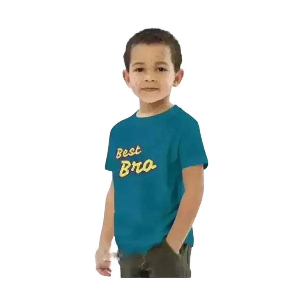 Kinder Jungen T-Shirt mit Rundhalsausschnitt und Grafik, Kurzarm, für Kinder von 3 bis 14 Jahren, in lebendigen Farben.