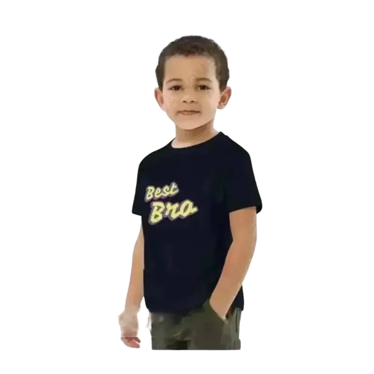 Kinder Rundhalsshirt mit Grafik für Jungen, Kurzarm T-Shirt in Größe 3-14 Jahre, blaues Baumwollshirt von BUYATHOME24.