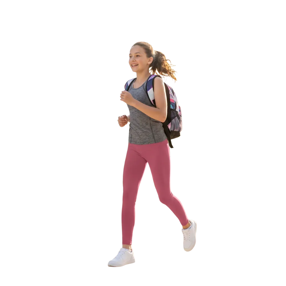 Kinder Sportleggings mit UV-Schutz in Größe 134-170 cm, bequemer Schnitt und atmungsaktives Material, von BUYATHOME24