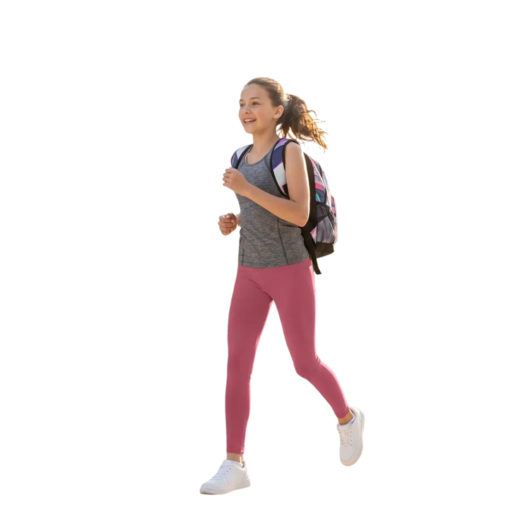Kinder Sportleggings mit UV-Schutz in Größe 134-170 cm, bequemer Schnitt und atmungsaktives Material, von BUYATHOME24