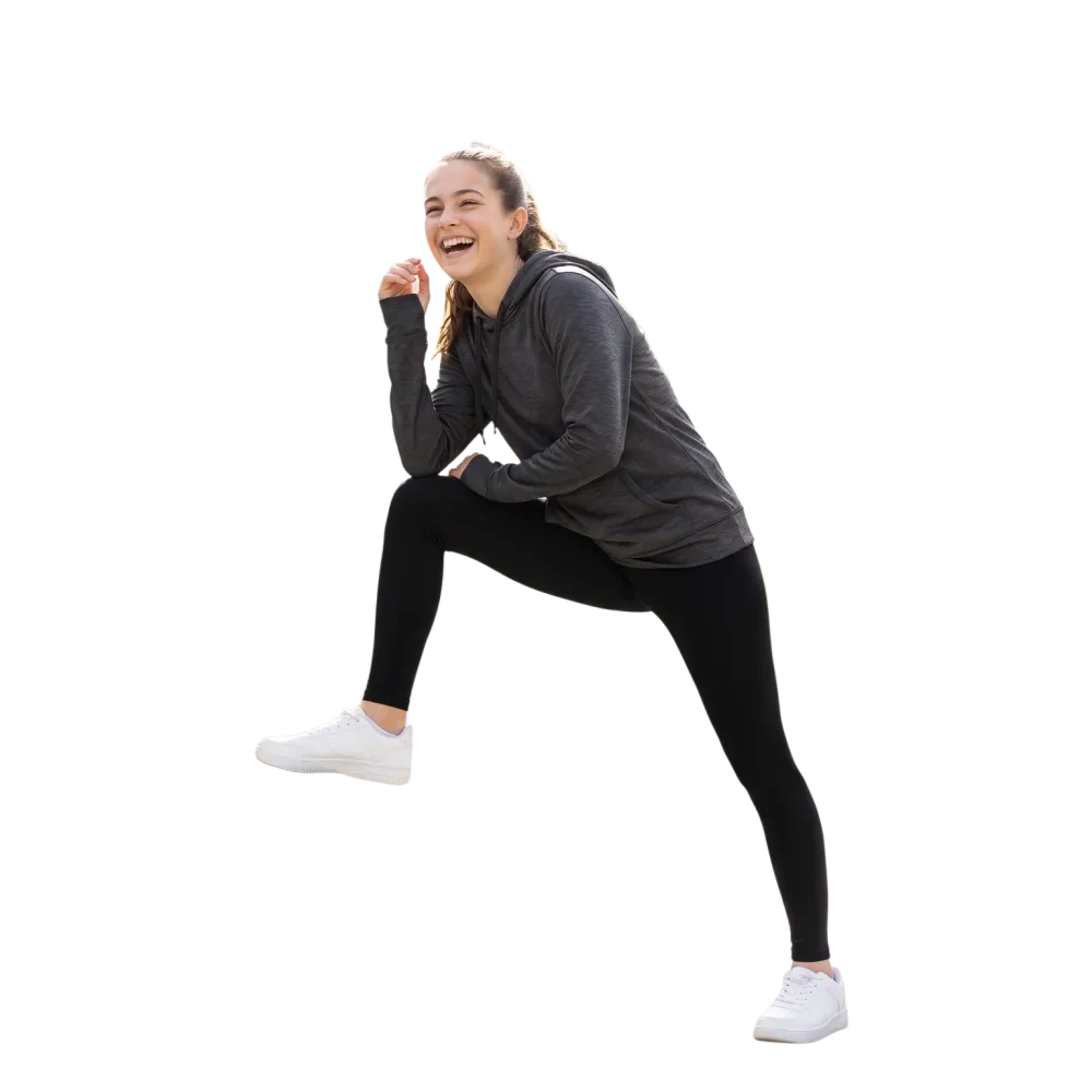Kinder Sporthosen Leggings mit UV-Schutz und 4-Wege-Stretch, in Größe 134-170 cm, von BUYATHOME24