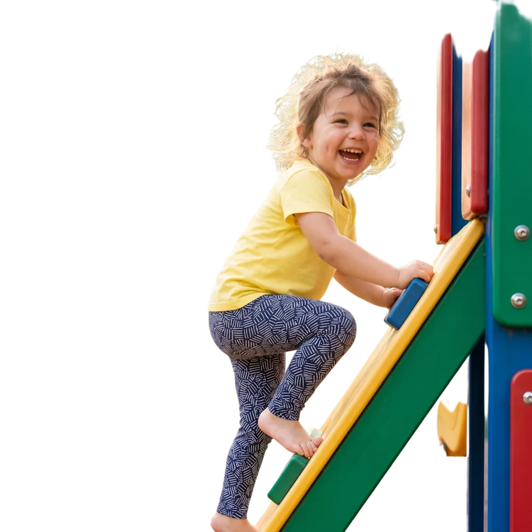 Kinder Sportleggings mit UV-Schutz von BUYATHOME24, stretchige Leggings in Größe 92-128 cm, bequemer Sitz, ideal für aktive Kinder.