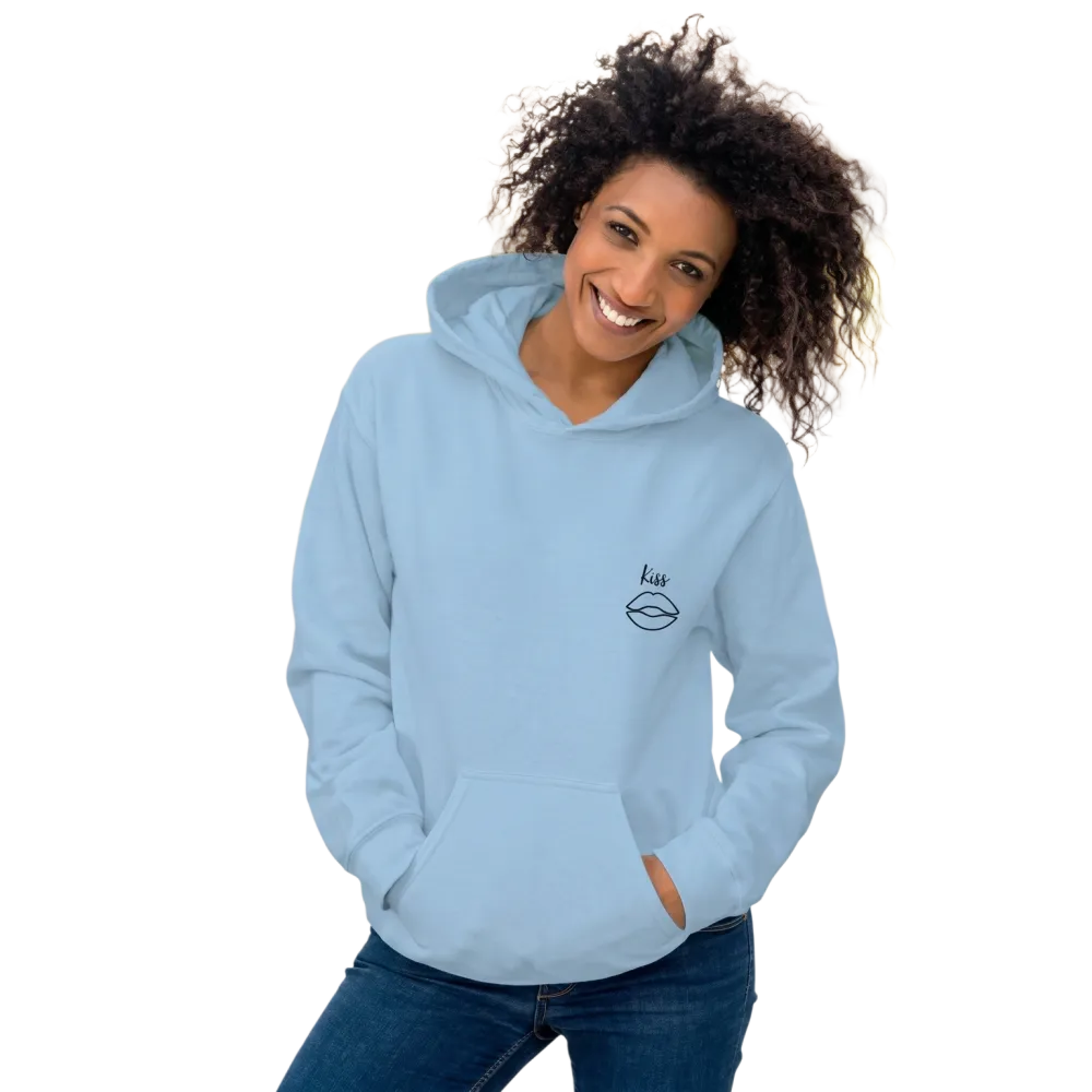 Unisex Stick Hoodie von BUYATHOME24, personalisierbar, in S bis 5XL, mit grafischem Design und Kapuze, bequem und stylisch.