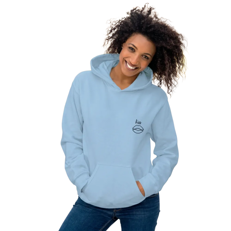 Unisex Stick Hoodie von BUYATHOME24, personalisierbar, in S bis 5XL, mit grafischem Design und Kapuze, bequem und stylisch.
