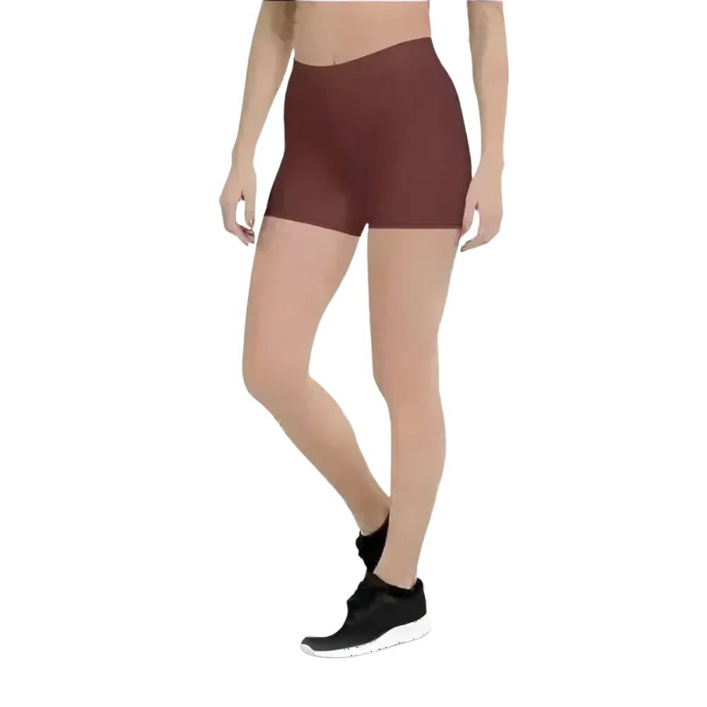 Kurze Damen Biker Shorts aus Mikrofaser, elastische Fahrradhose für Damen in XS bis 3XL, bequem und sportlich.