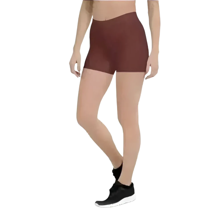 Kurze Damen Biker Shorts aus Mikrofaser, elastische Fahrradhose für Damen in XS bis 3XL, bequem und sportlich.