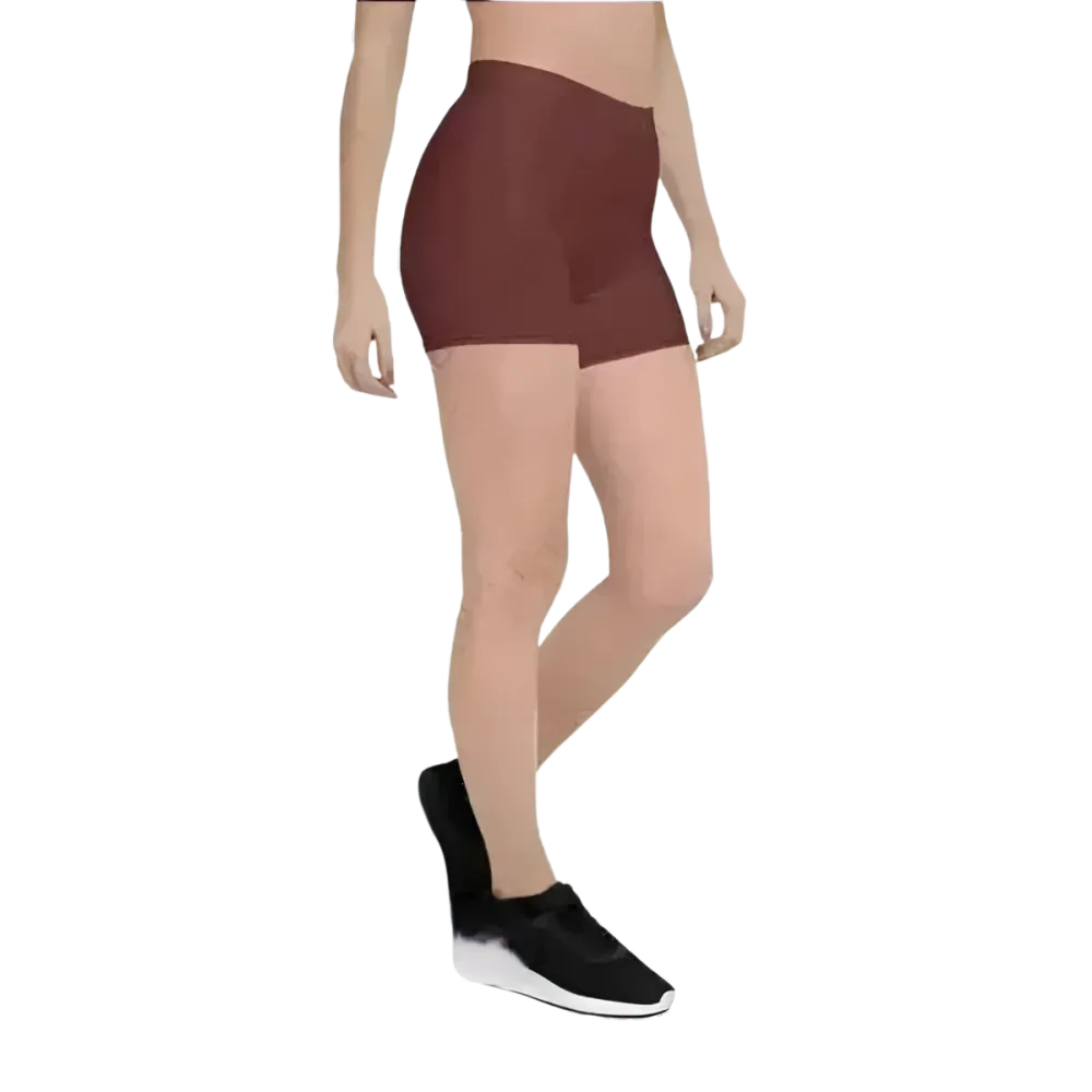 Kurze Damen Biker Shorts aus Mikrofaser, elastische Fahrradhose in verschiedenen Größen, ideal für Radfahren, von BUYATHOME24