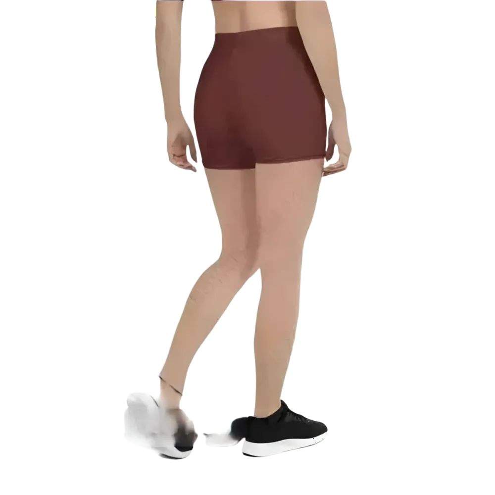Kurze Damen Biker Shorts aus Mikrofaser, elastische Fahrradhose in verschiedenen Größen, bequem und sportlich für Damen