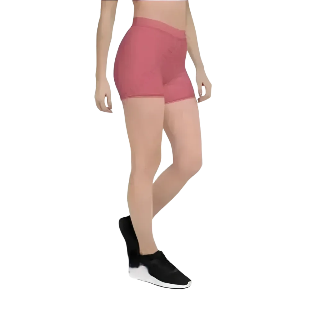 Kurze Damen Biker Shorts von BUYATHOME24, Mikrofaser Fahrradhose mit Stretch-Fit in XS bis 3XL, bequem für Radfahren.