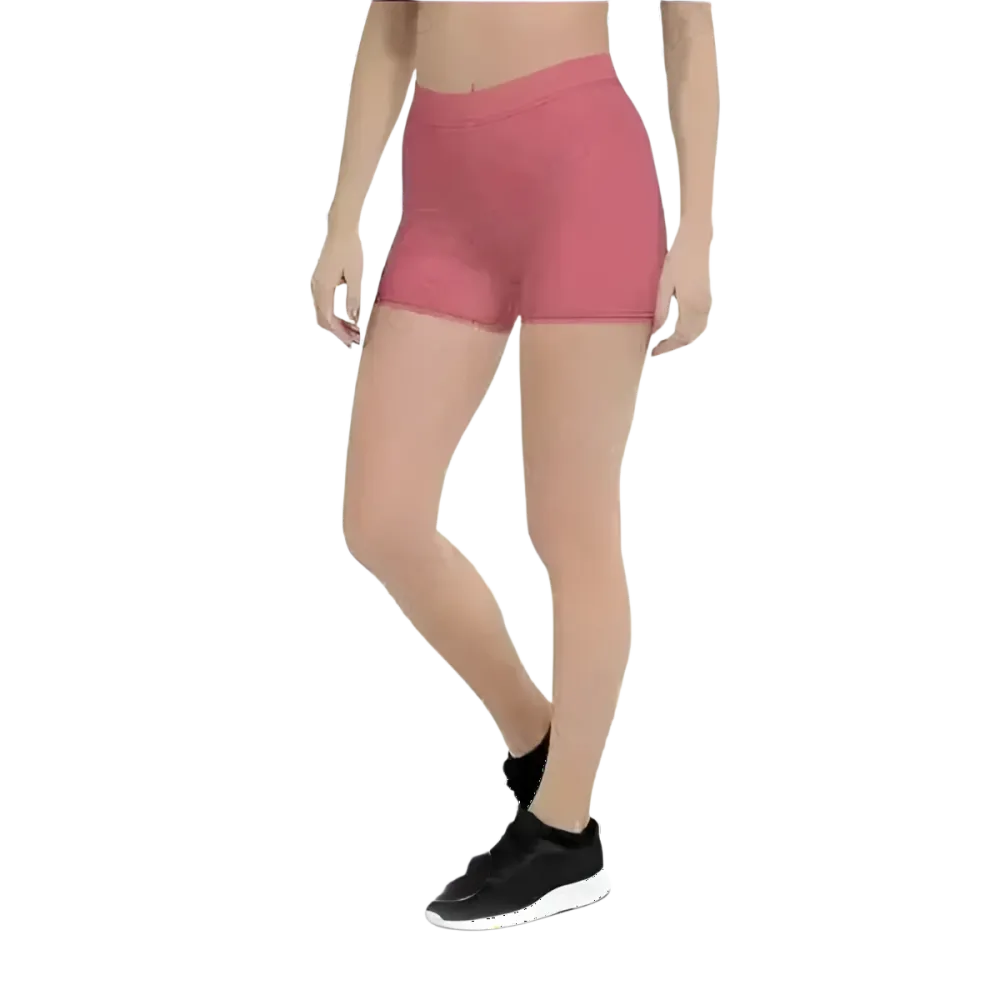 Kurze Damen Biker Shorts aus Mikrofaser mit Stretch-Fit, ideal für Fahrradfahren, in verschiedenen Größen von BUYATHOME24.