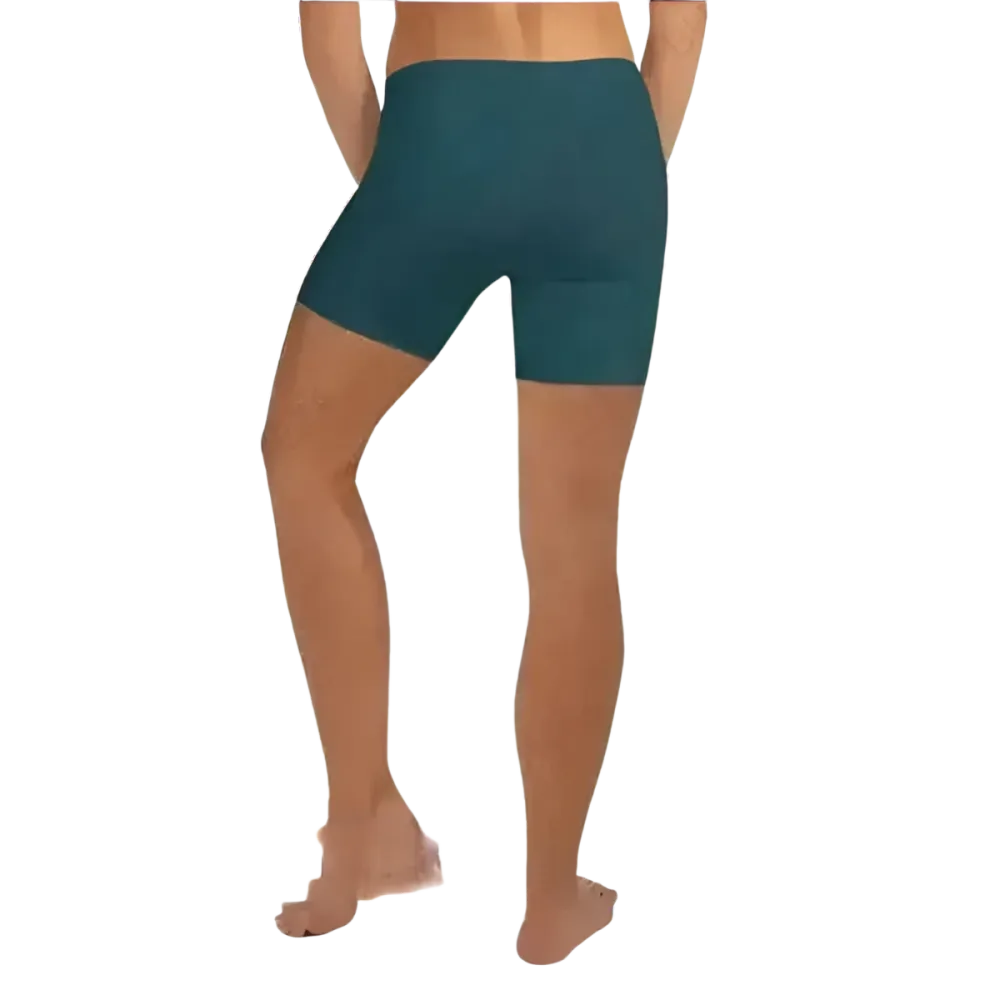 Damen Bikeshorts von BUYATHOME24, kurze Fahrradhose, in XS bis 3XL, mit personalisierbarer Passform und atmungsaktivem Material.