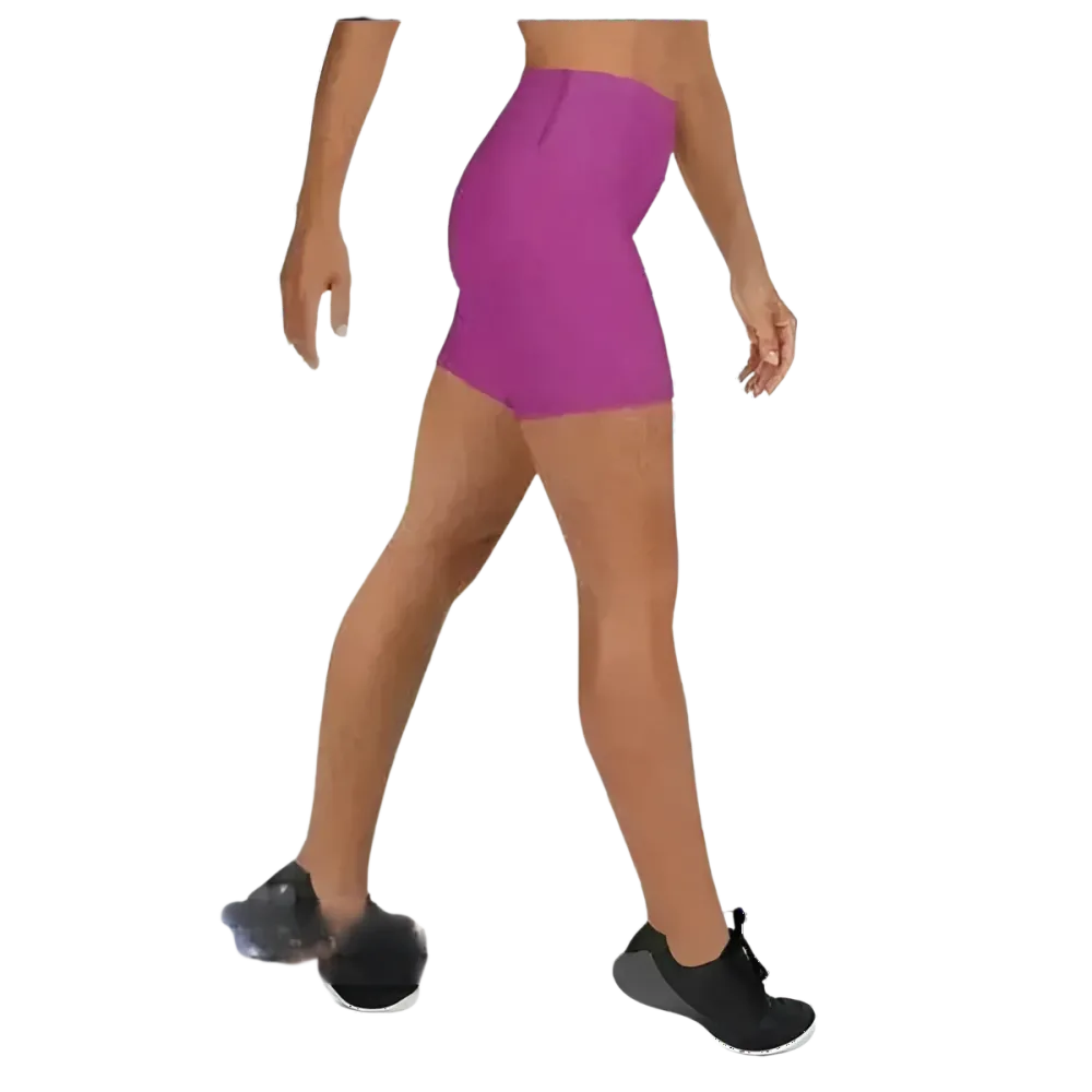 Damen Fahrradhose Biker Shorts aus Mikrofaser in XS bis 3XL, kurze Fahrradshorts mit bequemem Sitz von BUYATHOME24