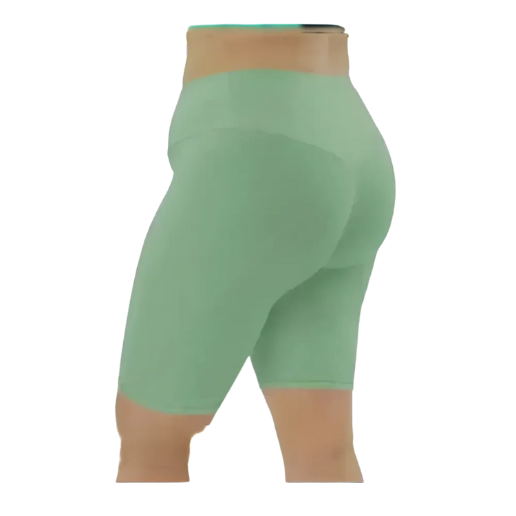 Lange Fahrradhosen Damen in hoher Taille mit Handytasche, in XS bis 3XL, aus atmungsaktivem Material von BUYATHOME24.