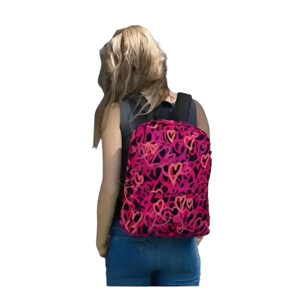 Wasserabweisender Laptop-Rucksack für 15 Zoll von BUYATHOME24, geeignet für Herren und Damen, mit robustem Design und Stauraum