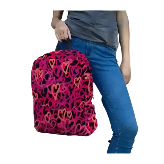 Wasserabweisender Laptop Rucksack für 15 Zoll von BUYATHOME24, geeignet für Herren und Damen, mit geräumigem Hauptfach.