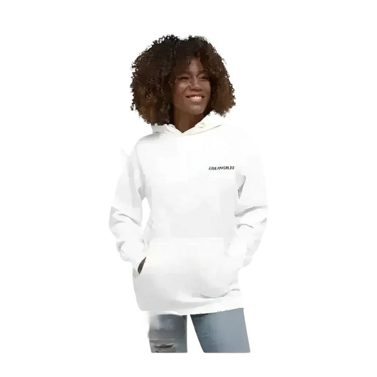 Herren und Damen Hoodie S-3XL, bedruckbarer Los Angeles Kapuzenpullover von BUYATHOME24, weicher Stoff, bequemer Schnitt