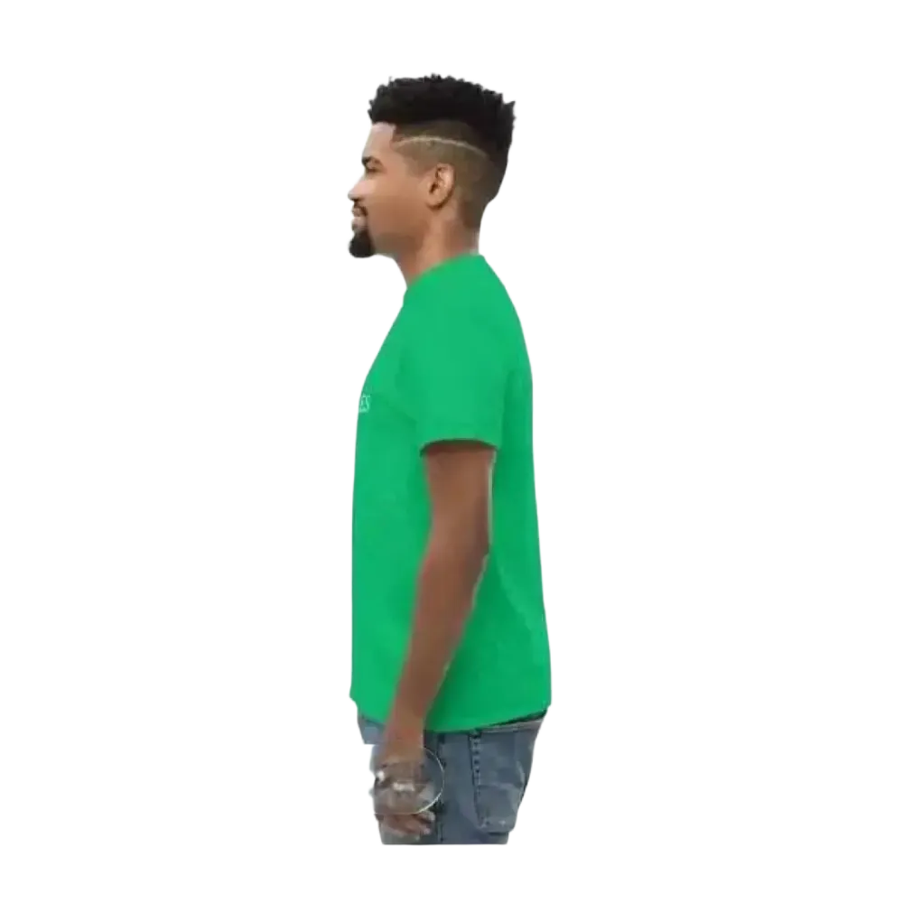 Graues Herren-T-Shirt aus Baumwolle mit Grafik, Unisex, Kurzarm, in den Größen S bis 5XL, von BUYATHOME24.