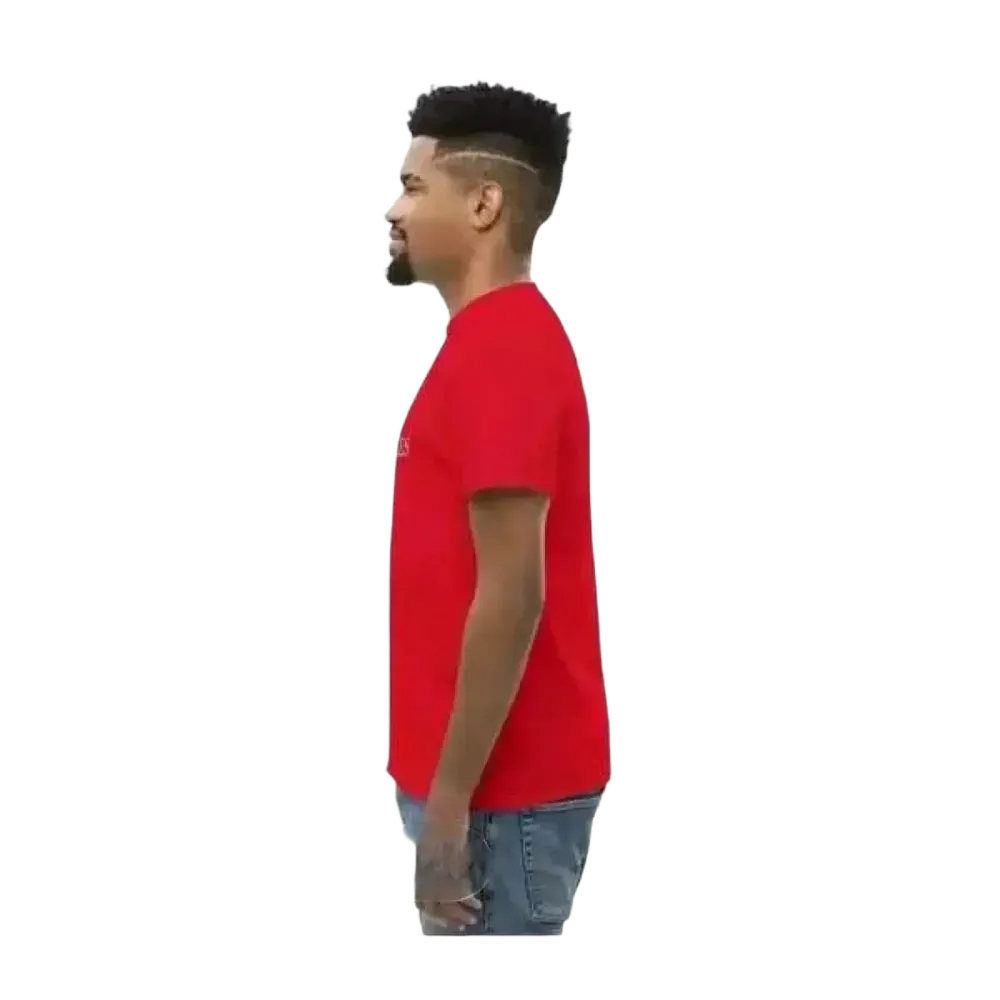 Unisex Grafik T-Shirt aus Baumwolle in S-5XL mit Los Angeles Design, kurzärmlig, bequemes Freizeitshirt, von BUYATHOME24.