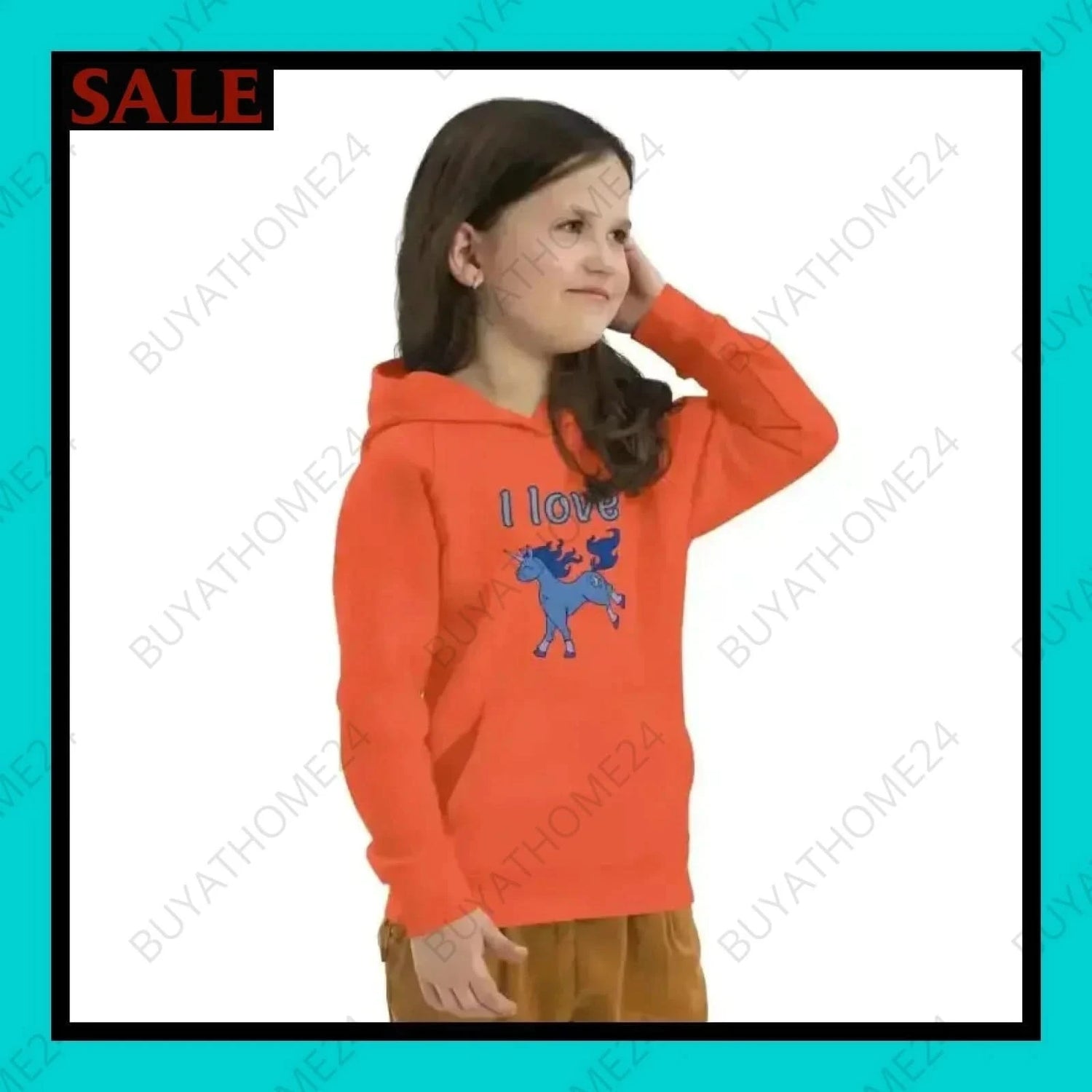 Mädchen Hoodie 4 Jahre - 12 Jahre - BUYATHOME24 - Hoodiedruck - GERMANY - Kinder Hoodie, KINDERMODE & BABYS, YOUR STYLE