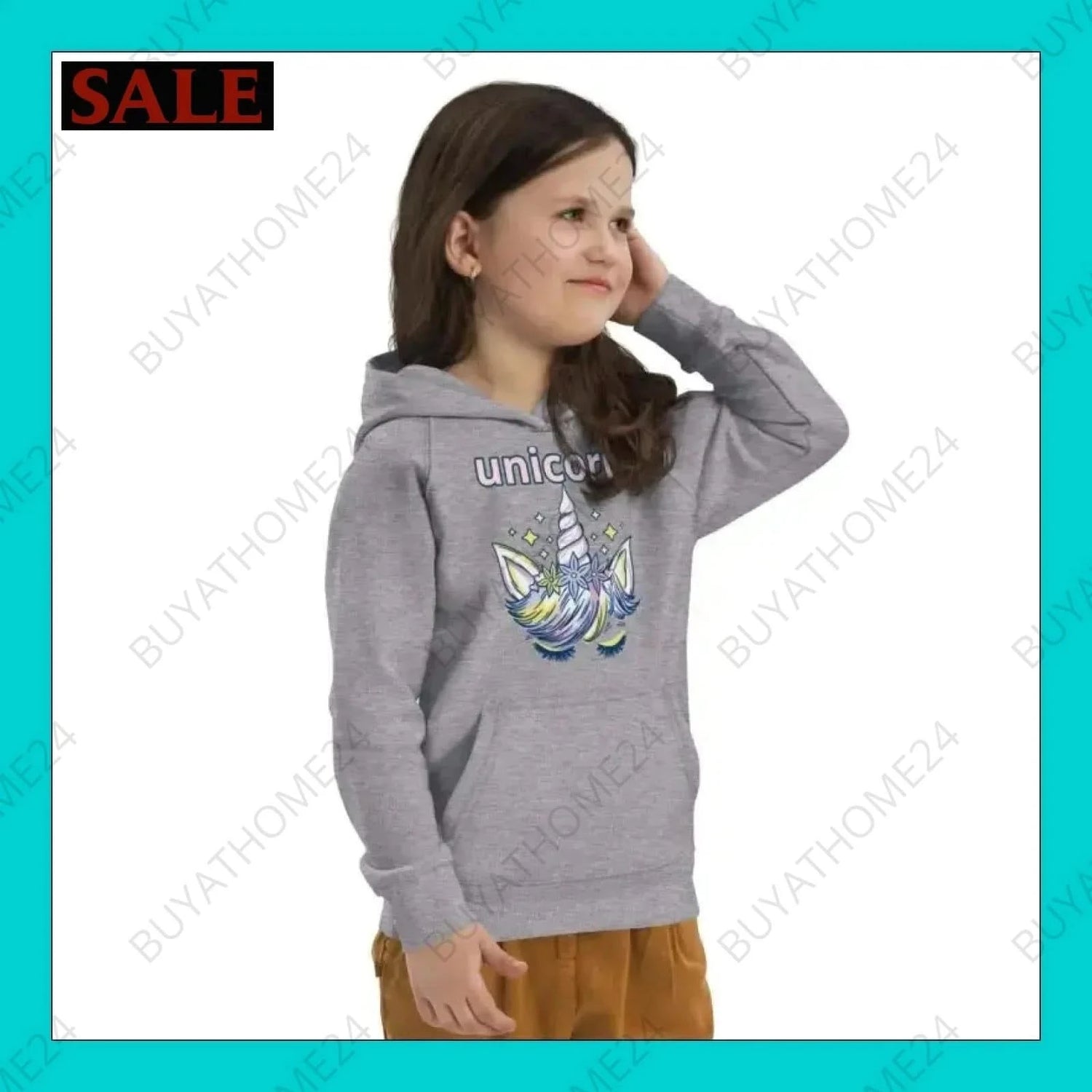 Mädchen Hoodie 4 Jahre - 12 Jahre - BUYATHOME24 - Hoodiedruck - GERMANY - Kinder Hoodie, KINDERMODE & BABYS, YOUR STYLE