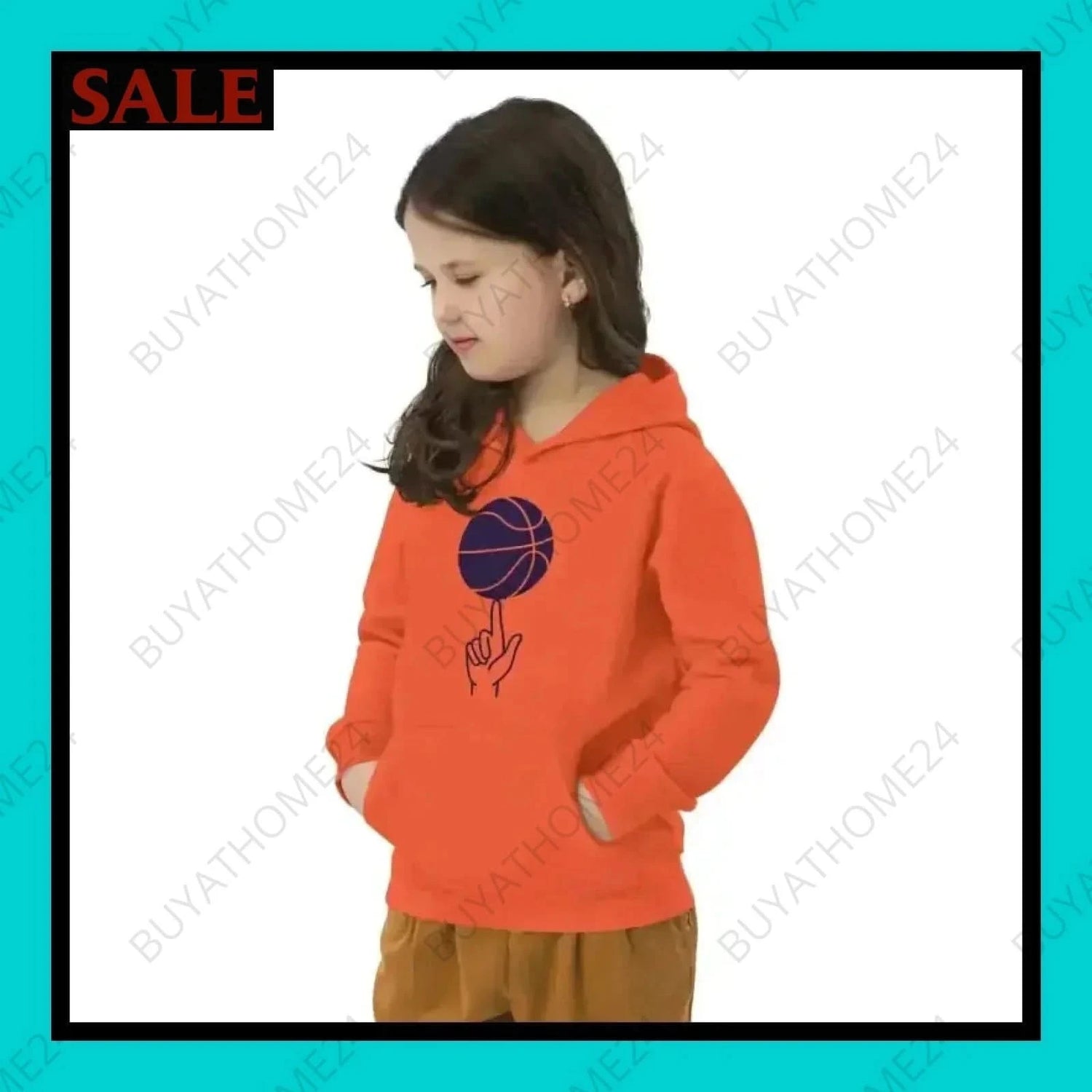 Mädchen Hoodie 4 Jahre - 12 Jahre - BUYATHOME24 - Hoodiedruck - GERMANY - Kinder Hoodie, KINDERMODE & BABYS