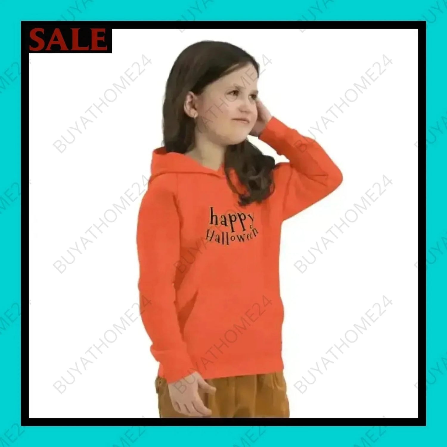 Mädchen Hoodie 4 Jahre - 12 Jahre - BUYATHOME24 - Hoodiedruck - GERMANY - HALLOWEEN, Kinder Hoodie, KINDERMODE & BABYS