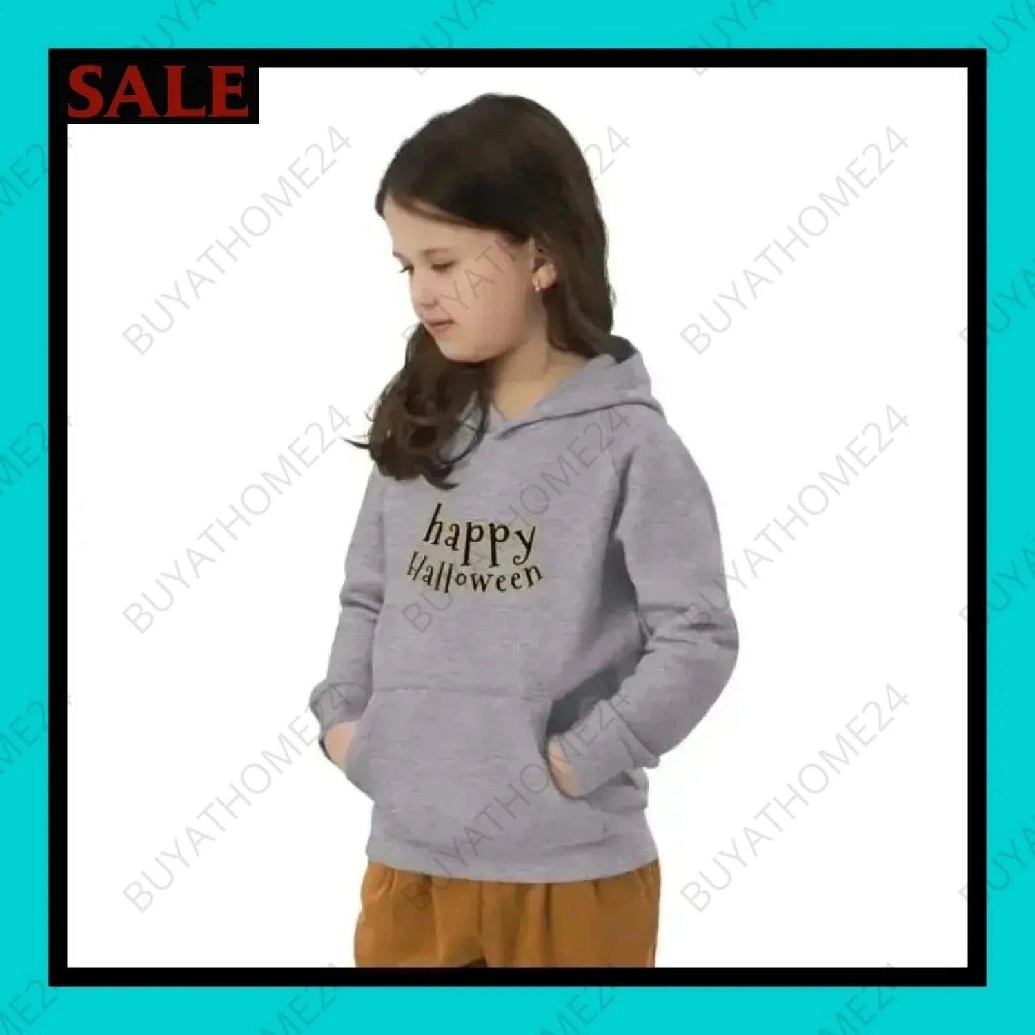 Mädchen Hoodie 4 Jahre - 12 Jahre - BUYATHOME24 - Hoodiedruck - GERMANY - HALLOWEEN, Kinder Hoodie, KINDERMODE & BABYS