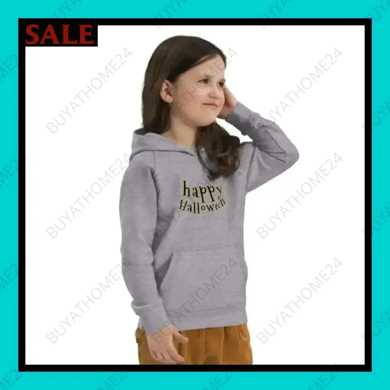 Mädchen Hoodie 4 Jahre - 12 Jahre - BUYATHOME24 - Hoodiedruck - GERMANY - HALLOWEEN, Kinder Hoodie, KINDERMODE & BABYS