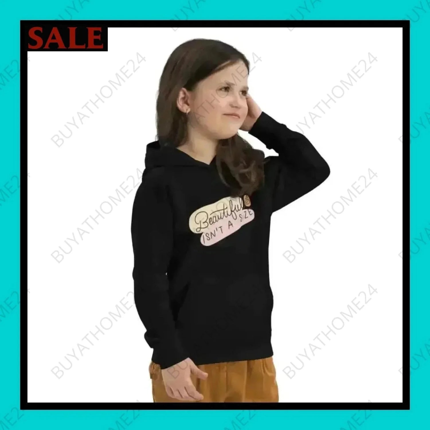 Mädchen Hoodie 4 Jahre - 12 Jahre - BUYATHOME24 - Hoodiedruck - GERMANY - Kinder Hoodie, KINDERMODE & BABYS