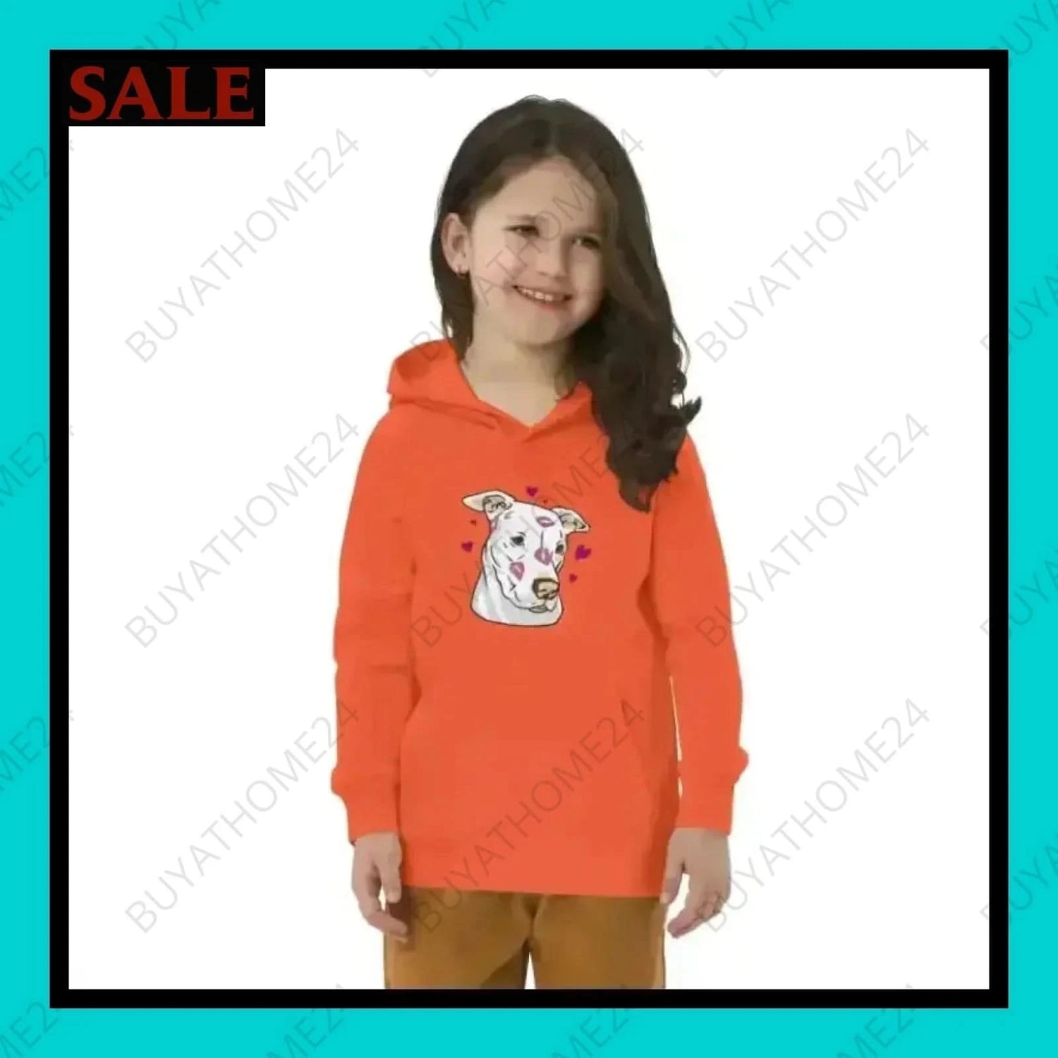 Mädchen Hoodie 4 Jahre - 12 Jahre - BUYATHOME24 - Hoodiedruck - GERMANY - Kinder Hoodie, KINDERMODE & BABYS