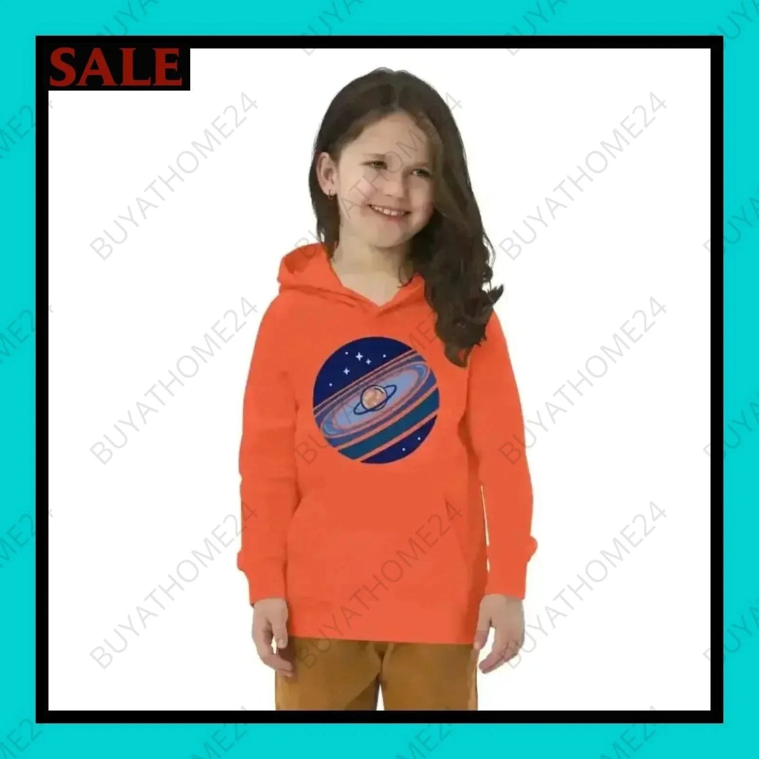 Mädchen Hoodie 4 Jahre - 12 Jahre - BUYATHOME24 - Hoodiedruck - GERMANY - Kinder Hoodie, KINDERMODE & BABYS